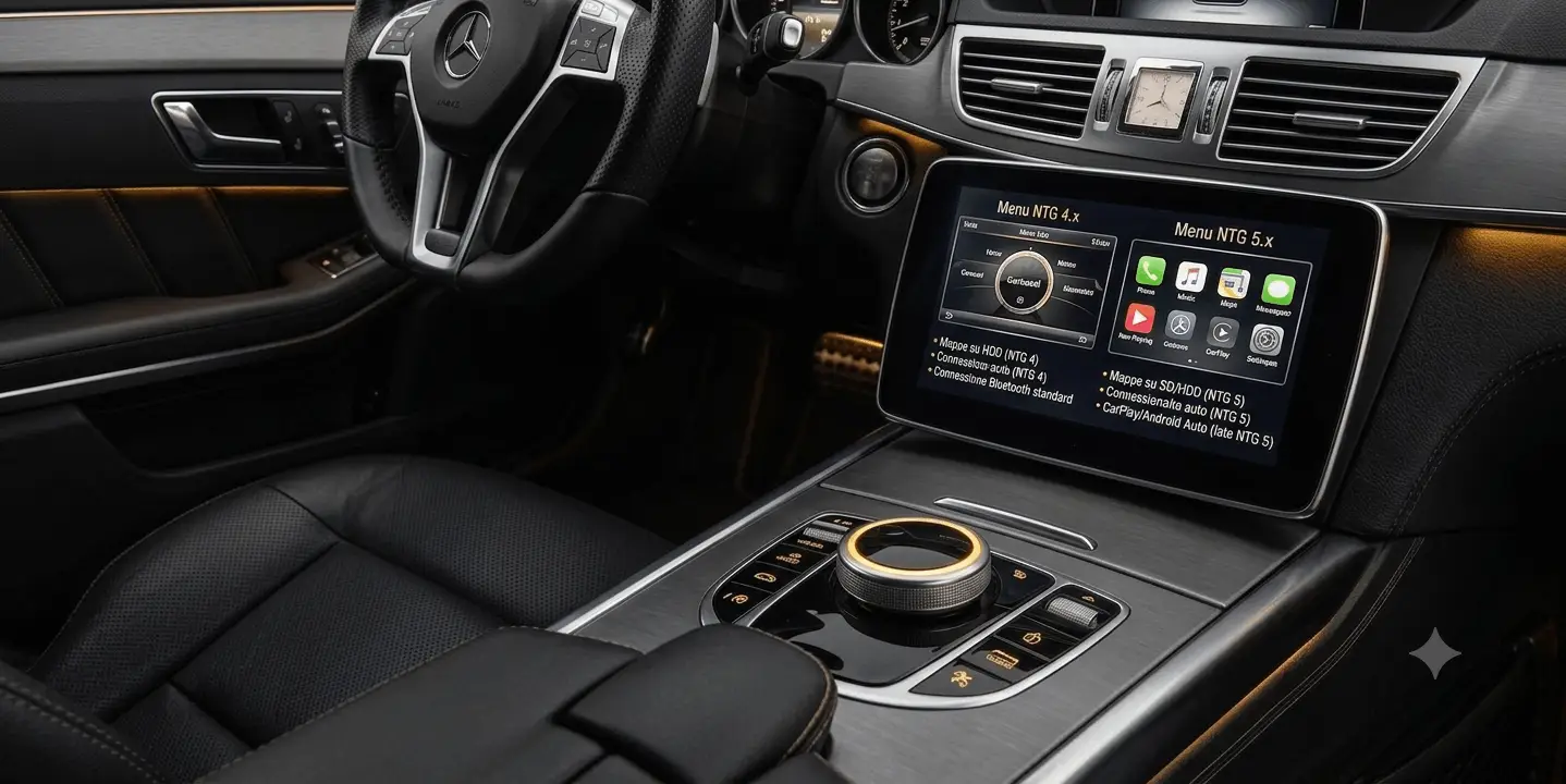 Come riconoscere la versione COMAND APS NTG della tua Mercedes-Benz